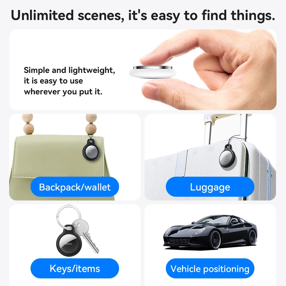 Smart GPS Tracker | Anti-Lost Device for Keys, Pets, Wallet