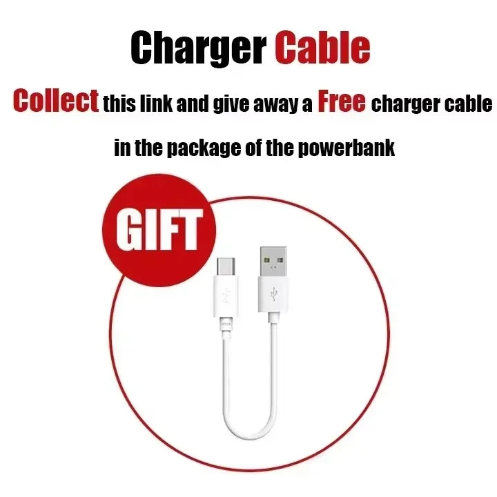 OnePlus 4-in-1 Solar Power Bank | 200000mAh High Capacity Fast Charger with Built-in Cable