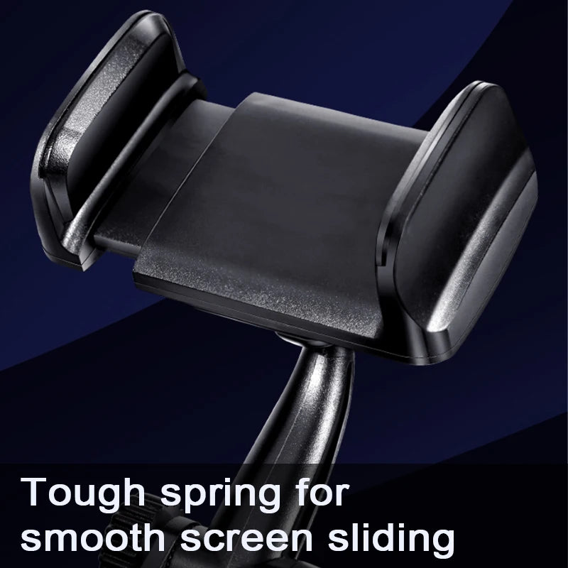 SEAMETAL Rearview Mirror Phone Holder for Car Free Rotation Adjustment Phone Mount Stat